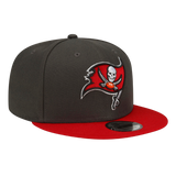 Tampa Bay Buccaneers Basic OTC New Era Grey 9FIFTY Adjustable Snapback Hat