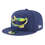 Tampa Bay Rays Authentic Collection Alternate New Era Navy 59FIFTY Fitted Hat