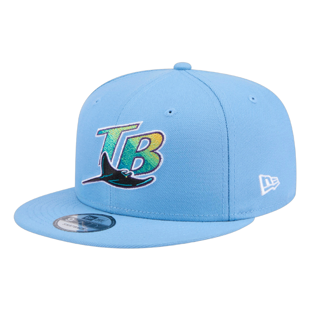 Tampa Bay Rays Sky Blue New Era 9FIFTY Adjustable Snapback Hat