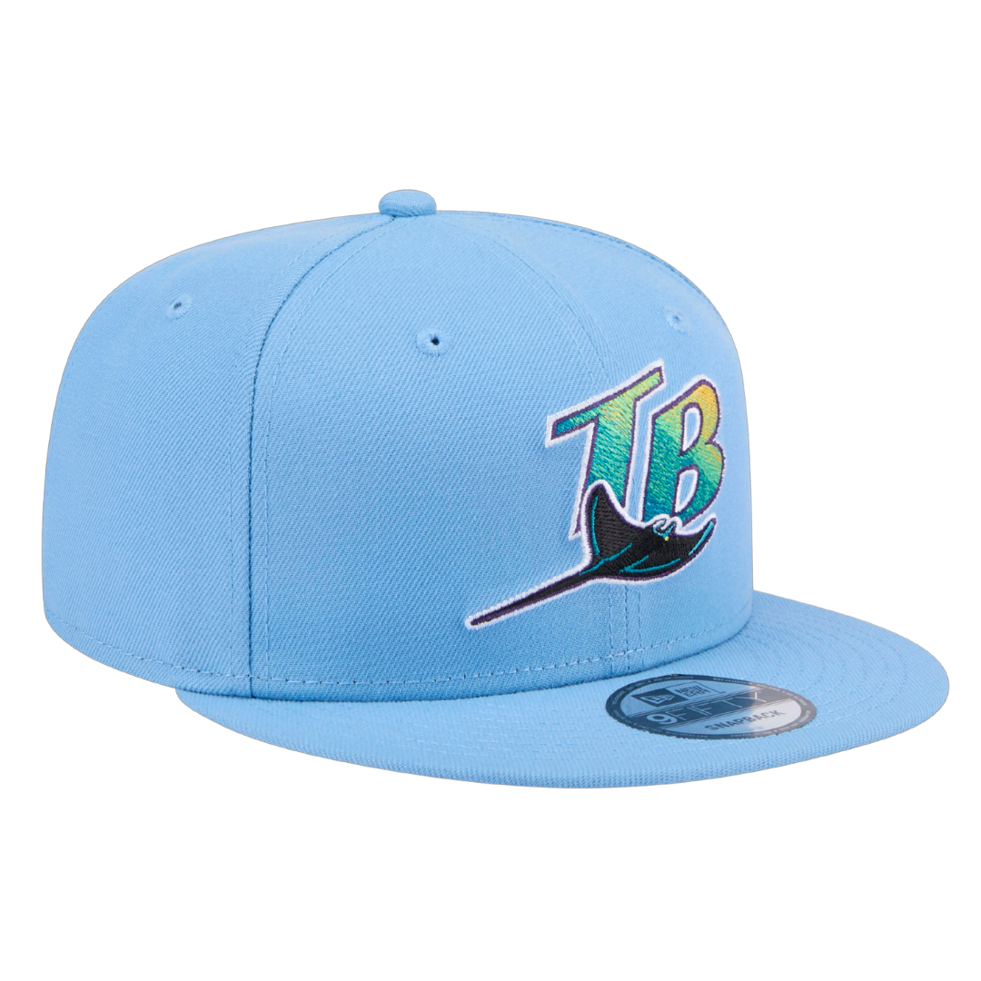 Tampa Bay Rays Sky Blue New Era 9FIFTY Adjustable Snapback Hat