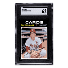Ted Simmons SGC 6 1971 Topps Card #117