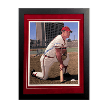 Ted Simmons St Louis Cardinals Autographed Framed 11x14 Photo - JSA COA