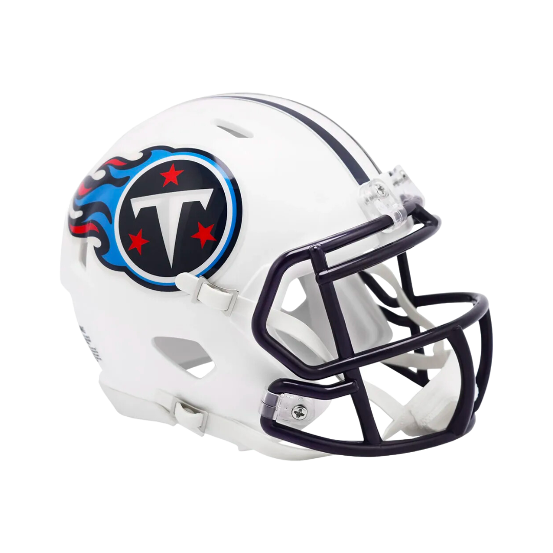 Tennessee Titans 1999-2017 Throwback Speed Riddell Mini Football Helmet