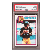 Terry Bradshaw PSA 8 1979 Topps Card #500