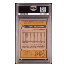 Terry Bradshaw PSA 8 1979 Topps Card #500