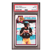 Terry Bradshaw PSA 8 1979 Topps Card #500