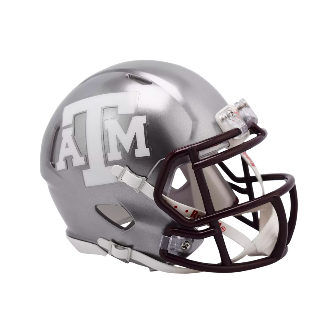 Texas A&M Aggies Flash Speed Riddell Mini Football Helmet