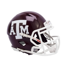 Texas A&M Aggies Maroon Speed Riddell Mini Football Helmet