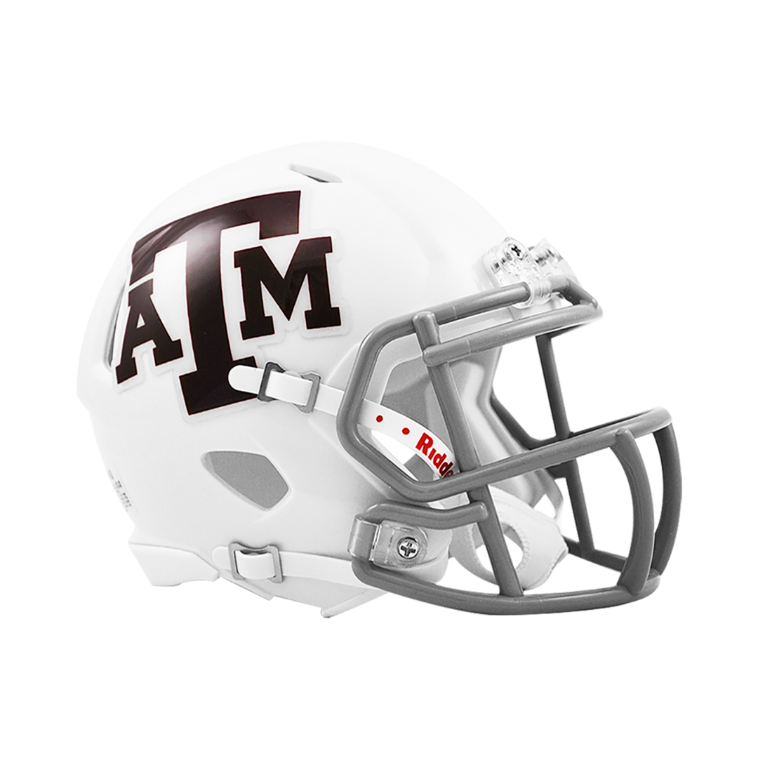 Texas A&M Aggies Speed Riddell Mini Football Helmet