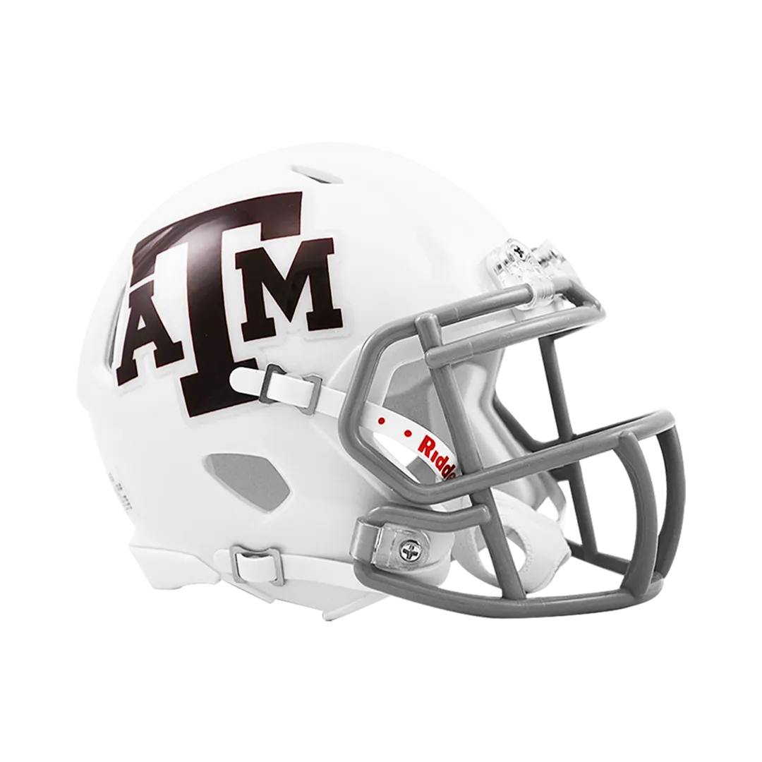 Texas A&M Aggies Speed Riddell Mini Football Helmet