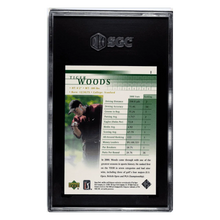 Tiger Woods SGC 9 2001 Upper Deck Rookie Card #1