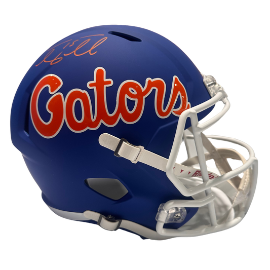 Tim Tebow Florida Gators Autographed Full Size Alternate Speed Replica Helmet - Beckett COA