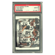 Tom Brady PSA 10 2016 Panini Score Sidelines Card #2
