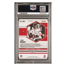 Tom Brady PSA 9 2021 Panini Mosaic Honeycomb Case Hit Card #285