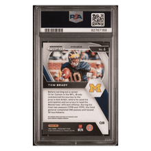 Tom Brady PSA 9 2021 Panini Prizm Draft Picks Gold Ice Card #6
