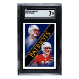 Tom Brady SGC 7 2000 Fleer Tradition Card #352