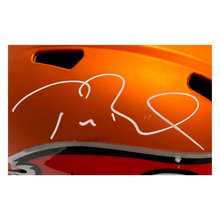 Tom Brady Tampa Bay Buccaneers Autographed Full Size Blaze Speed Helmet - Fanatics COA