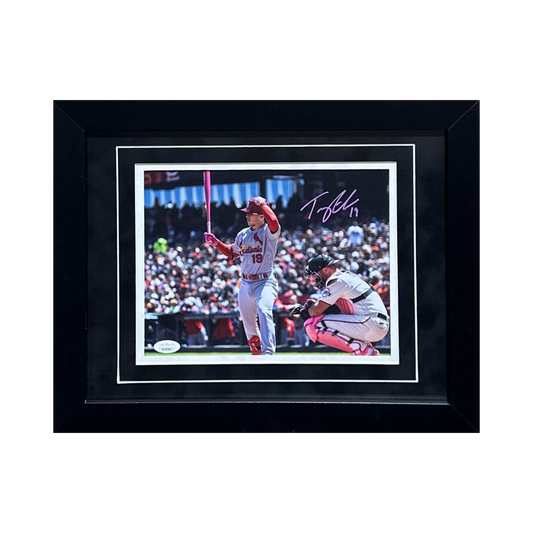 Tommy Edman St Louis Cardinals Autographed Framed 8x10 - JSA COA
