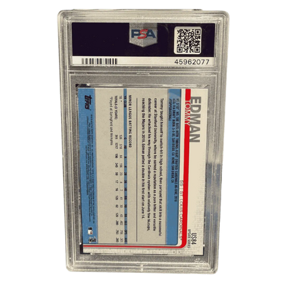 Tommy Edman PSA 10 2019 Topps Update Rainbow Foil Rookie RC Card #US84