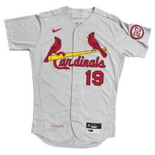 Tommy Edman St Louis Cardinals Game Issued Nike Away Jersey w/ Brock Patch