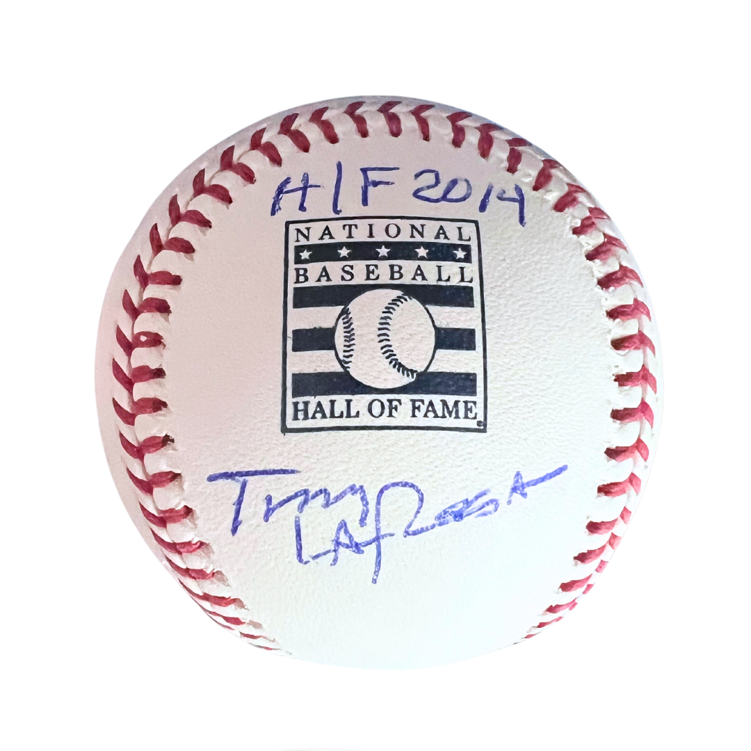 Tony La Russa St Louis Cardinals Autographed Hall of Fame Baseball with HOF 2014 Inscription - JSA COA
