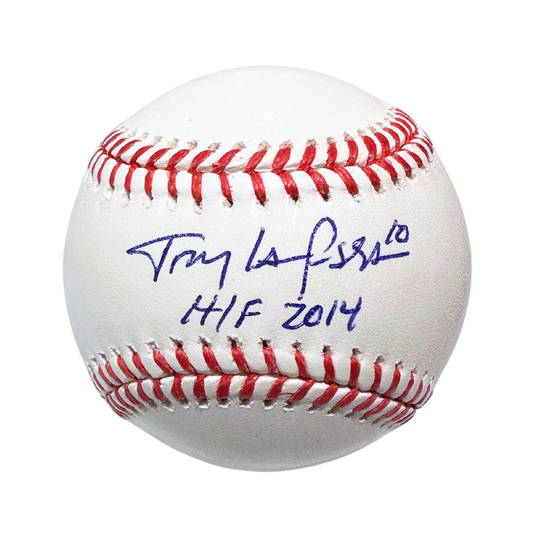 Tony La Russa St Louis Cardinals Autographed Baseball with HOF 2014 Inscription - JSA COA