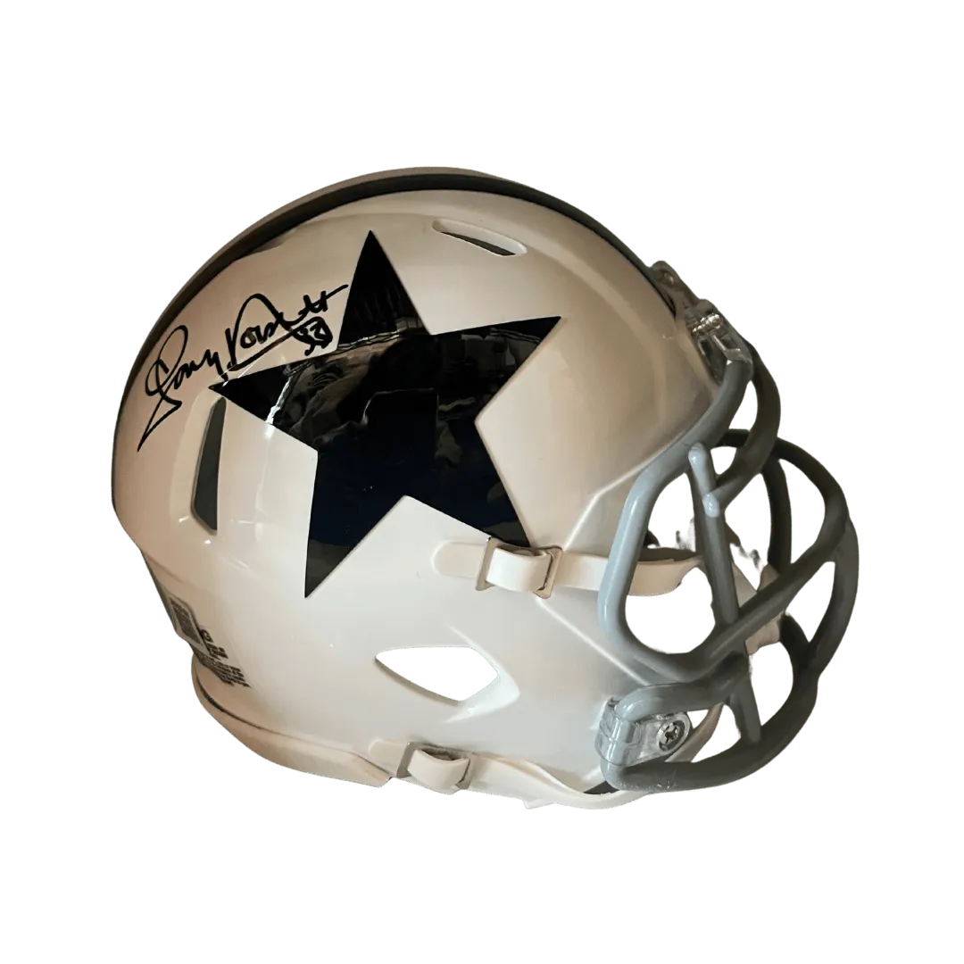 Tony Dorsett Dallas Cowboys Autographed Mini Speed Helmet - Beckett COA