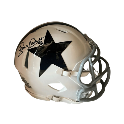 Tony Dorsett Dallas Cowboys Autographed Mini Speed Helmet - Beckett COA