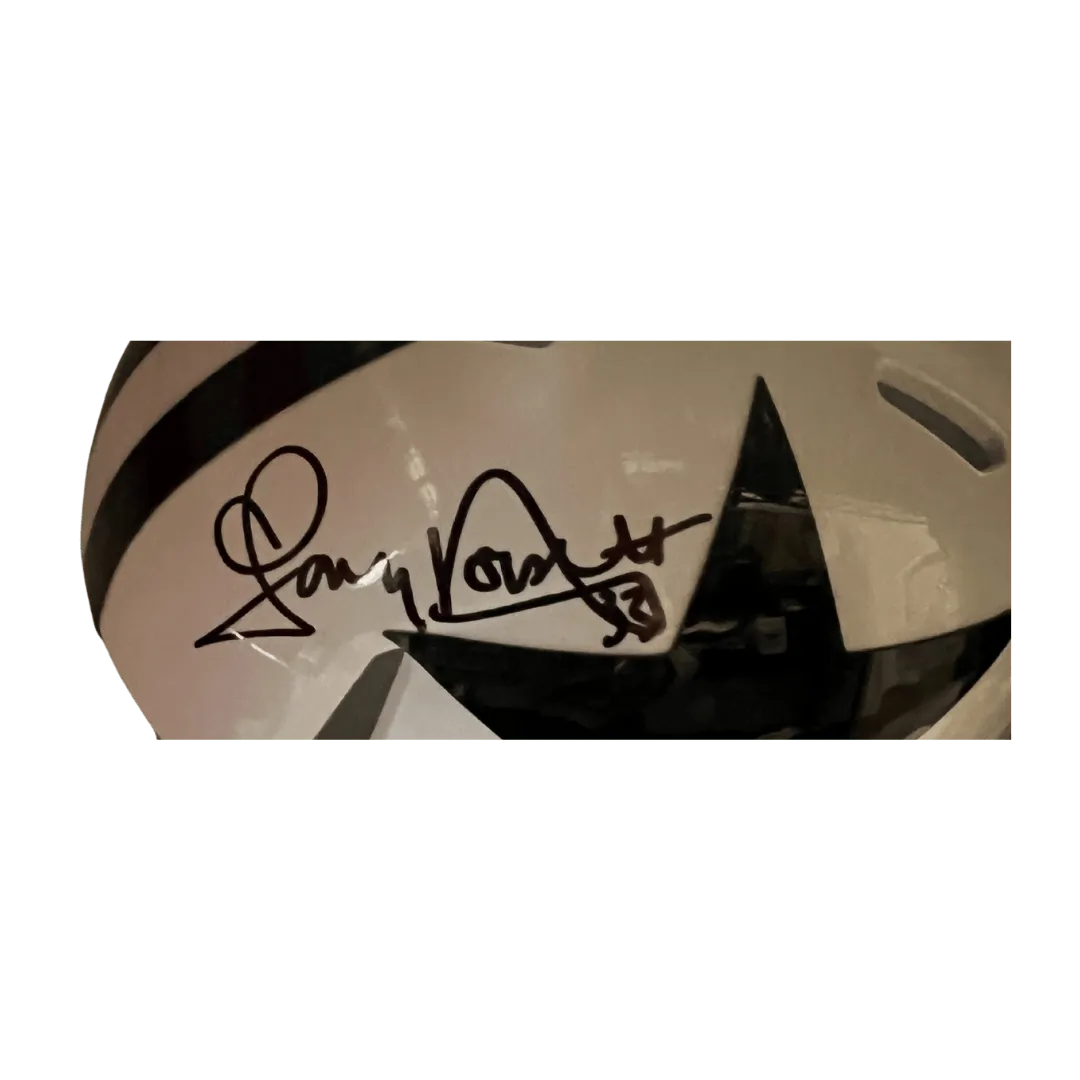 Tony Dorsett Dallas Cowboys Autographed Mini Speed Helmet - Beckett COA