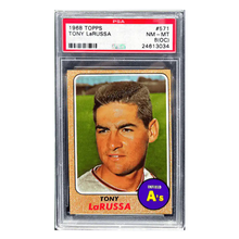 Tony LaRussa PSA 8 1968 Topps Card #571
