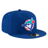 Toronto Blue Jays Throwback Logo 1993 World Series Patch New Era Royal 59FIFTY Fitted Hat
