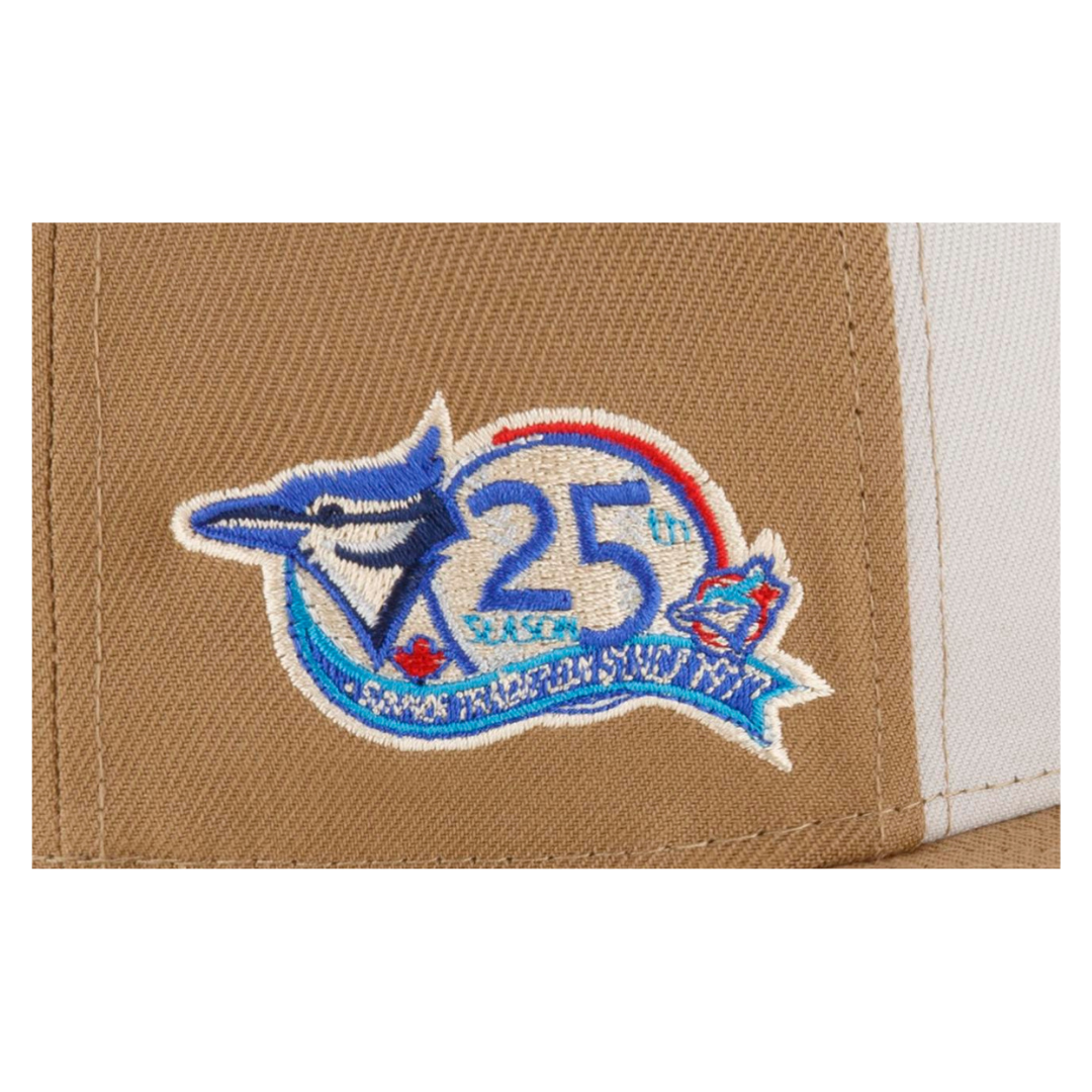 Toronto Blue Jays Retro New Era Khaki Exclusive 59FIFTY Fitted Hat