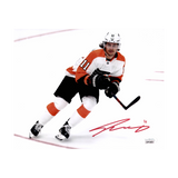 Travis Konecny Philadelphia Flyers Autographed Skating Photo - JSA COA