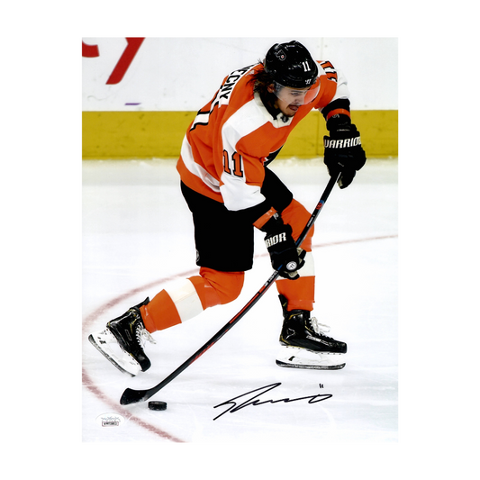 Travis Konecny Philadelphia Flyers Autographed Slapshot 11x14 Photo - JSA COA