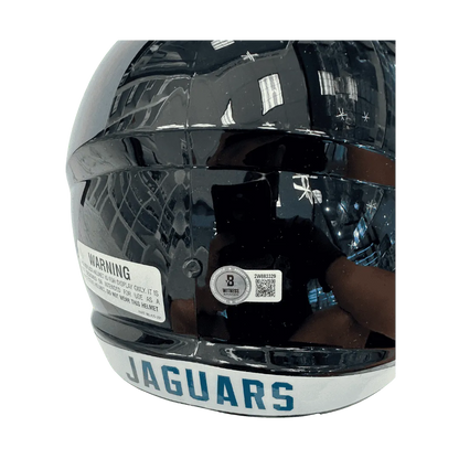 Travis Hunter Jacksonville Jaguars Autographed Full Size Speed Replica Helmet - Beckett COA