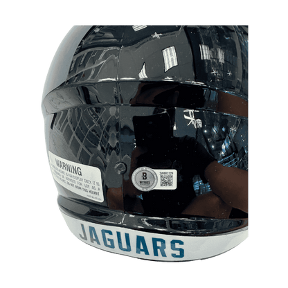 Travis Hunter Jacksonville Jaguars Autographed Full Size Speed Replica Helmet - Beckett COA