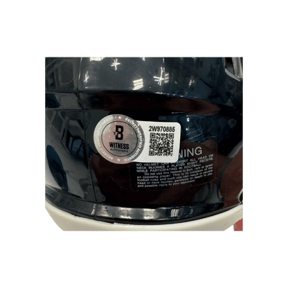 Travis Hunter Jacksonville Jaguars Autographed Mini Speed Helmet - Beckett COA