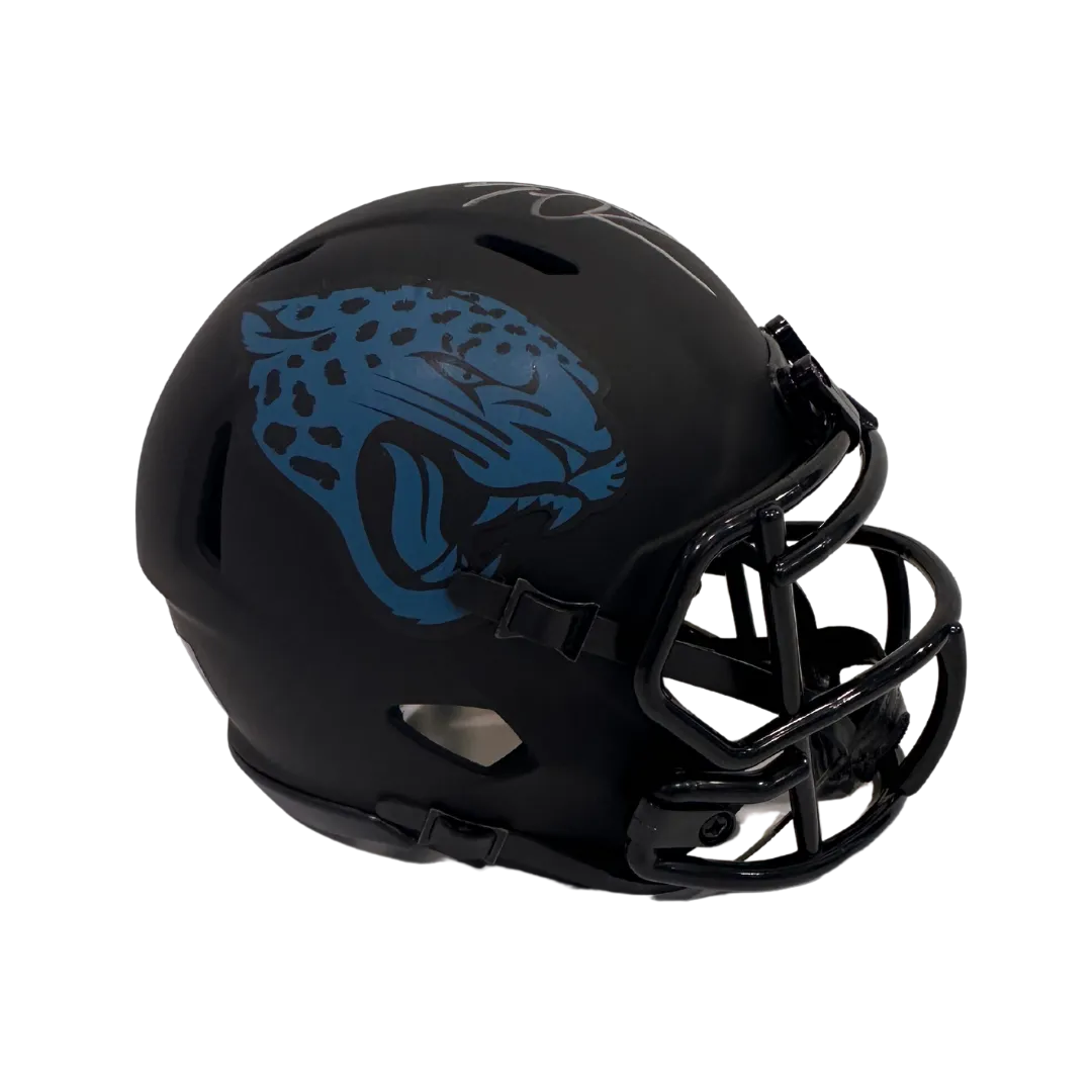 Trevor Lawrence Jacksonville Jaguars Autographed Eclipse Mini Speed Helmet - Fanatics COA