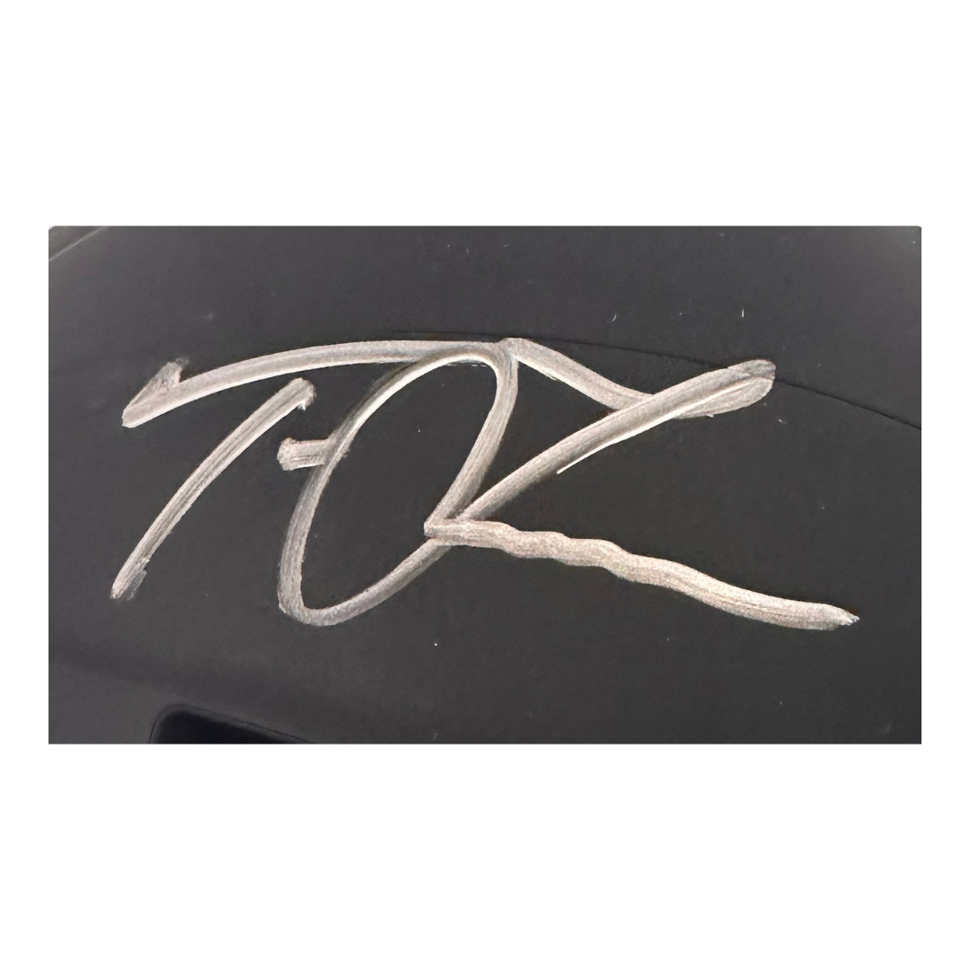 Trevor Lawrence Jacksonville Jaguars Autographed Eclipse Mini Speed Helmet - Fanatics COA