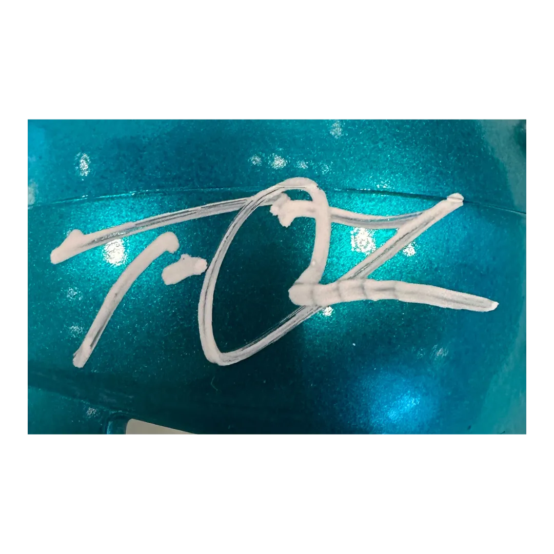 Trevor Lawrence Jacksonville Jaguars Autographed Flash Mini Speed Helmet - Fanatics COA