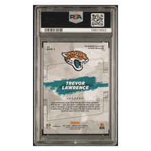 Trevor Lawrence PSA 10 2021 Donruss Optic Rookie Gridiron Kings Autographed #d/ 99 Card #RGK1