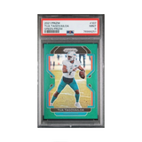 Tua Tagovailoa PSA 9 MINT 2021 Panini Green Prizm #107