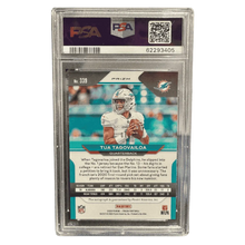Tua Tagovailoa PSA 9 2020 Panini Prizm Autograph Green Scope Rookie RC #d/ 75 Card #339