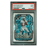 Tua Tagovailoa PSA 9 2020 Panini Prizm White Sparkle Rookie RC SSP Card #339