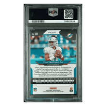 Tua Tagovailoa PSA 9 2020 Panini Prizm White Sparkle Rookie RC SSP Card #339