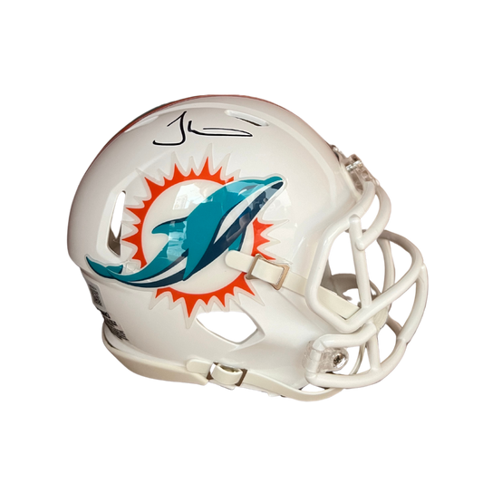 Tyreek Hill Miami Dolphins Autographed Mini Speed Helmet - Beckett COA
