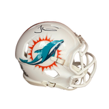 Tyreek Hill Miami Dolphins Autographed Mini Speed Helmet - Beckett COA