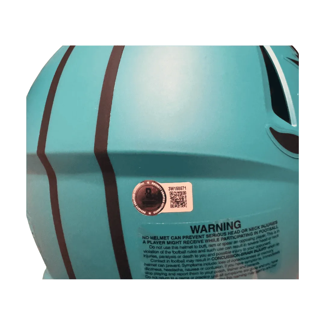 Tyreek Hill Miami Dolphins Autographed Full Size Authentic Rave Helmet - Beckett COA
