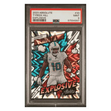 Tyreek Hill PSA 9 2023 Panini Absolute Explosive Card #33