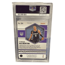 Tyrese Haliburton PSA 10 2020 Panini Mosaic Green Card #204